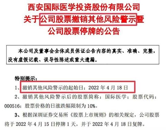 下属两家医院复诊 ST国医“摘帽”在即