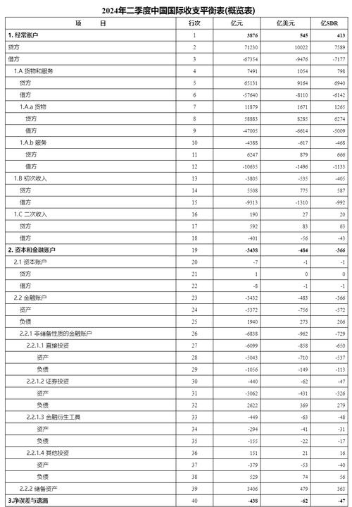 上半年直接投资呈现净流入 国际收支保持基本平衡格局