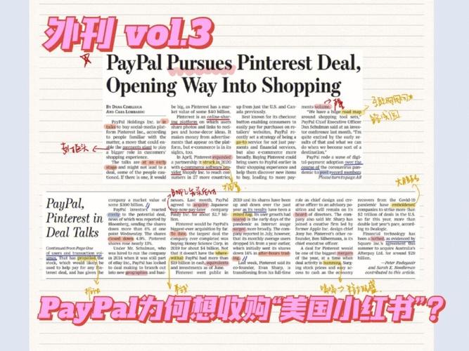 否认收购传闻 Paypal开涨近5%,Pinterest开跌13.88%
