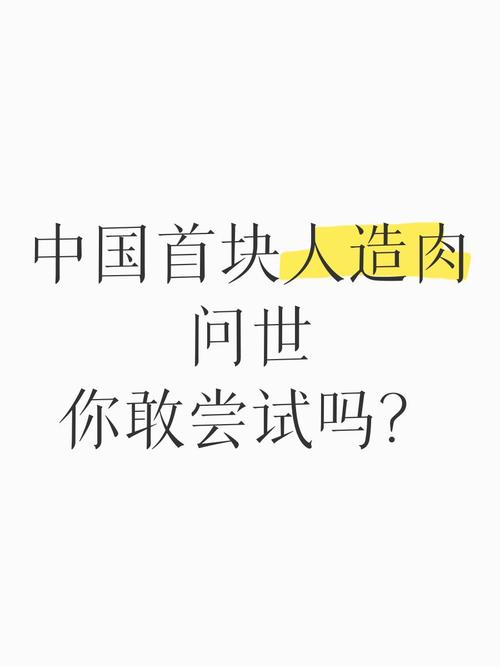 我估计中国人吃不得人造肉