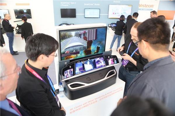伟世通在CES上展示未来创新智能全数字座舱