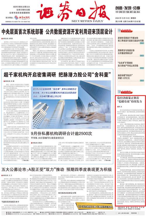 证券日报头版：中国特色现代资本市场有三大特点
