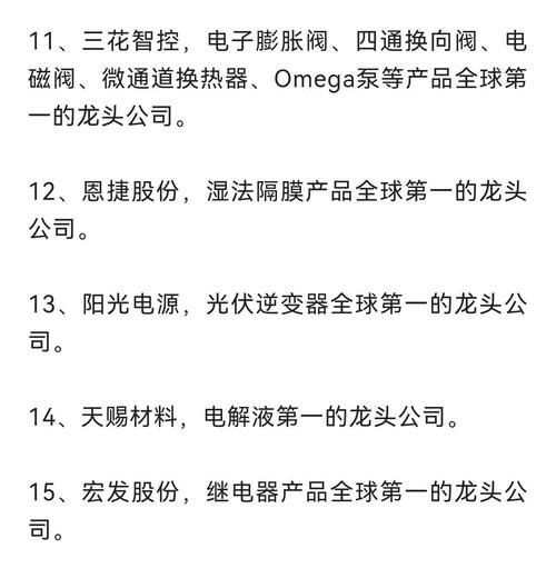 解析龙头上市公司的四大典型特征
