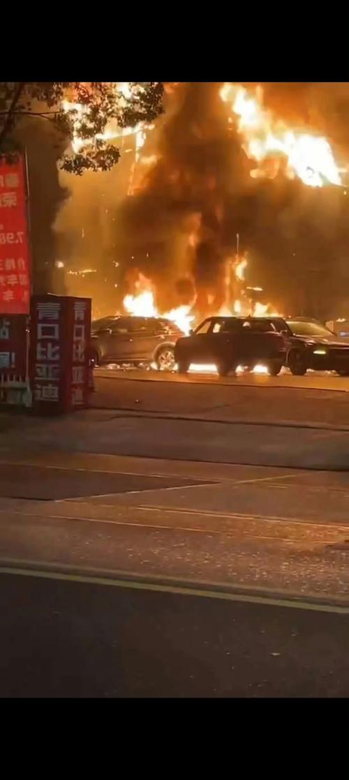 突发！深圳比亚迪汉半路起火