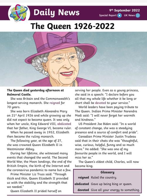 英女王伊丽莎白二世去世 享年96岁