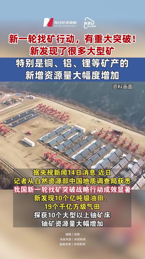 “十四五”以来新发现157处大中型矿产地
