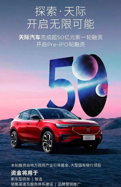 天际汽车完成超过20亿A轮融资