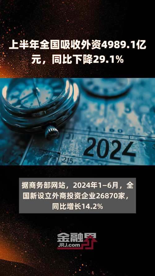 引力持续增强 上半年我国吸收外资同比增长28.7%