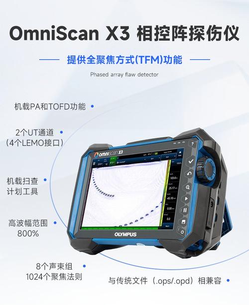 OmniScan X3探伤仪重新定义了相控阵检测的标准