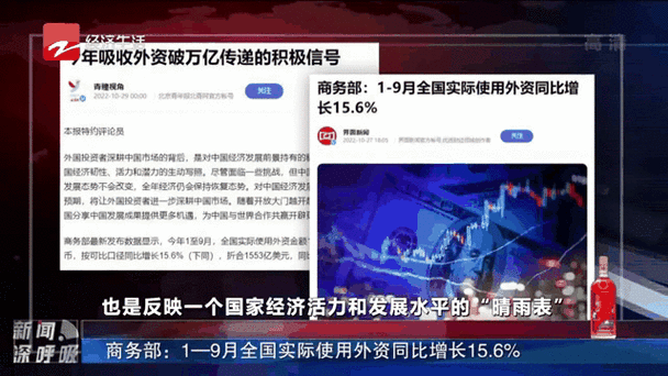 商务部:前8月全国实际使用外资7580.5亿元 同比增长22.3%